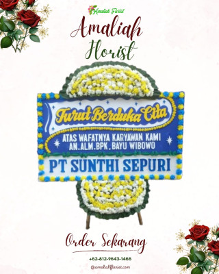 Papan Bunga Duka di Kilmid
